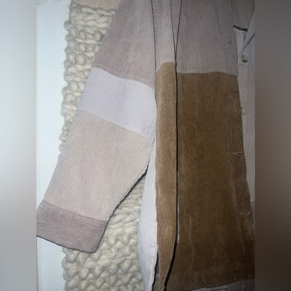 Patchwork Shacket size Lg - Picture 4 of 6